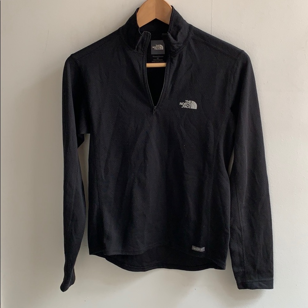 Black North Face VaporWick Pullover